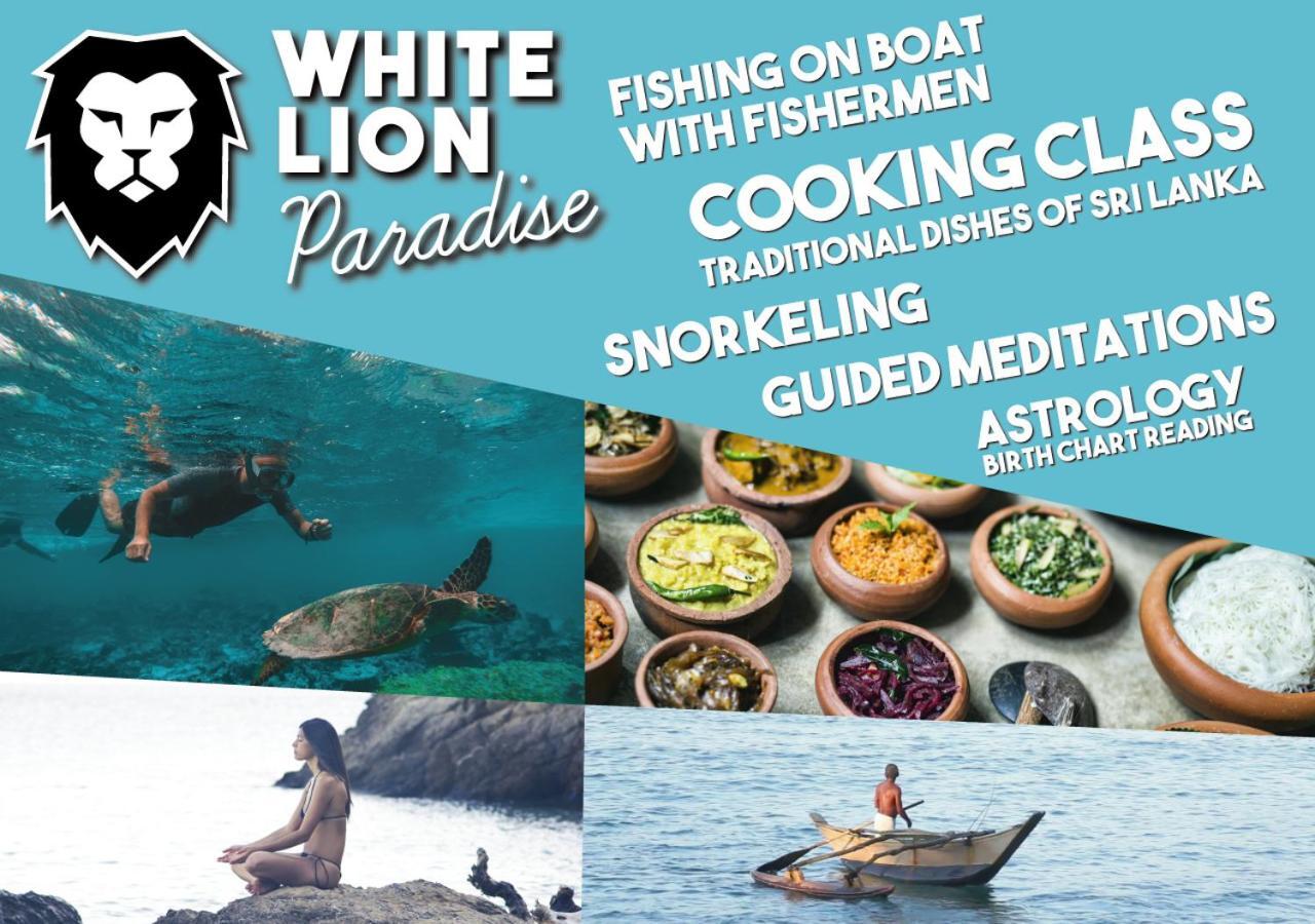 White Lion Paradise Dikwella Batigama Eksteriør bilde